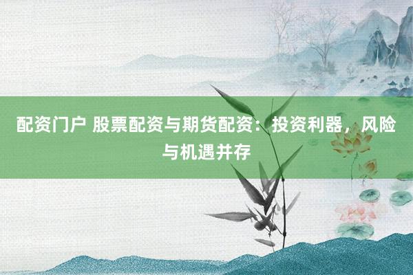 配资门户 股票配资与期货配资：投资利器，风险与机遇并存